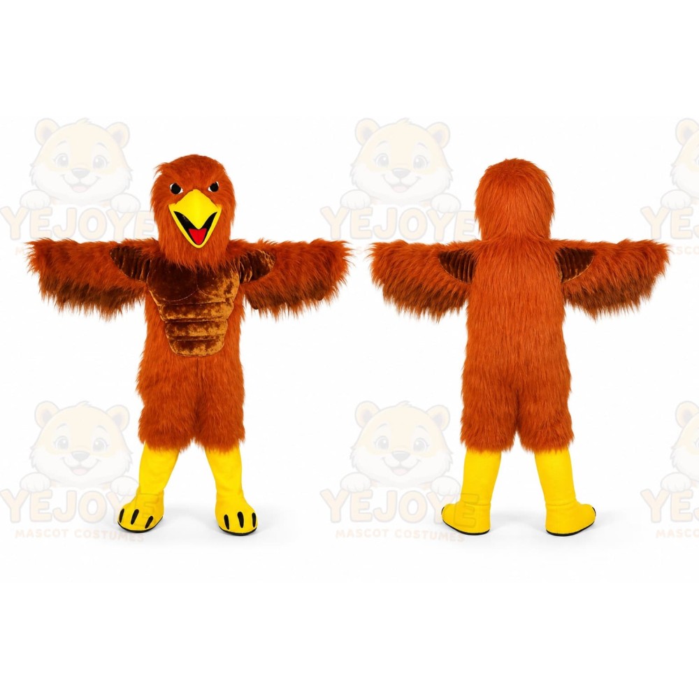 Red Hawk Mascot Costume Cosplay Mascot