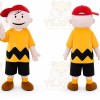Red Heart Adult Mascot Costume