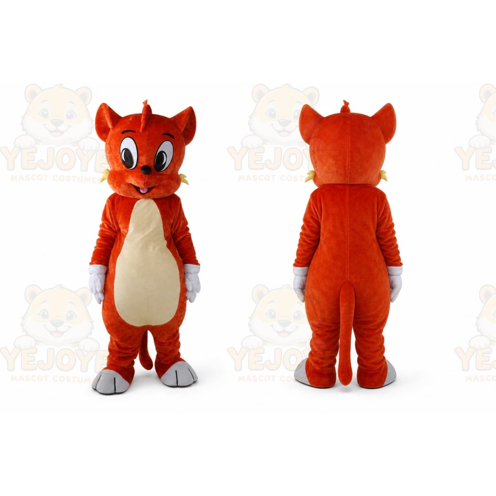 Red Monster Mascot Costume