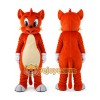 Red Monster Mascot Costume Red Monster Mascot Costume
