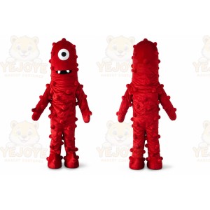 Red Mouse Mascot Costume