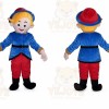 Red Pants Boy Mascot Costume