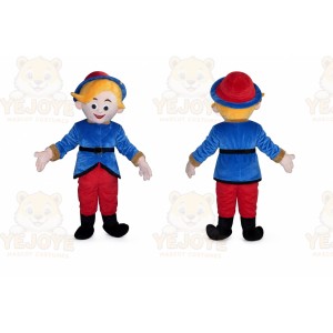 Red Pants Boy Mascot Costume