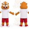 Red Pants Squirrel Mascot Costume
