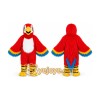 Red Parrot Mascot Costume Red Parrot Mascot Costume