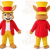 Red Pirate Mascot Costume