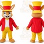 Red Pirate Mascot Costume