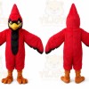 Red Rabbit Bunny Mascot Costume