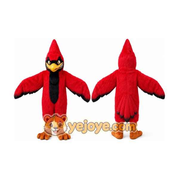 Red Bird Mascot Costume