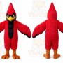 Red Rabbit Bunny Mascot Costume