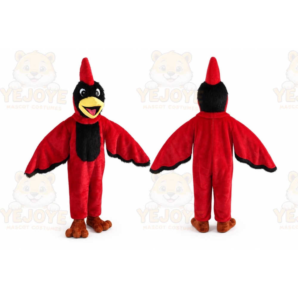 Red Robot Mascot Costume
