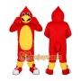 Red Bird Mascot Costume