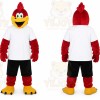 Red Sport Eagle Mascot Costume for Adult