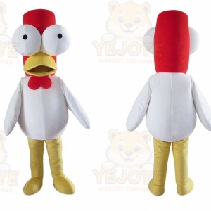 Big Eyes Chick Duck Mascot Costume Adult Cartoon Cosplay Costume