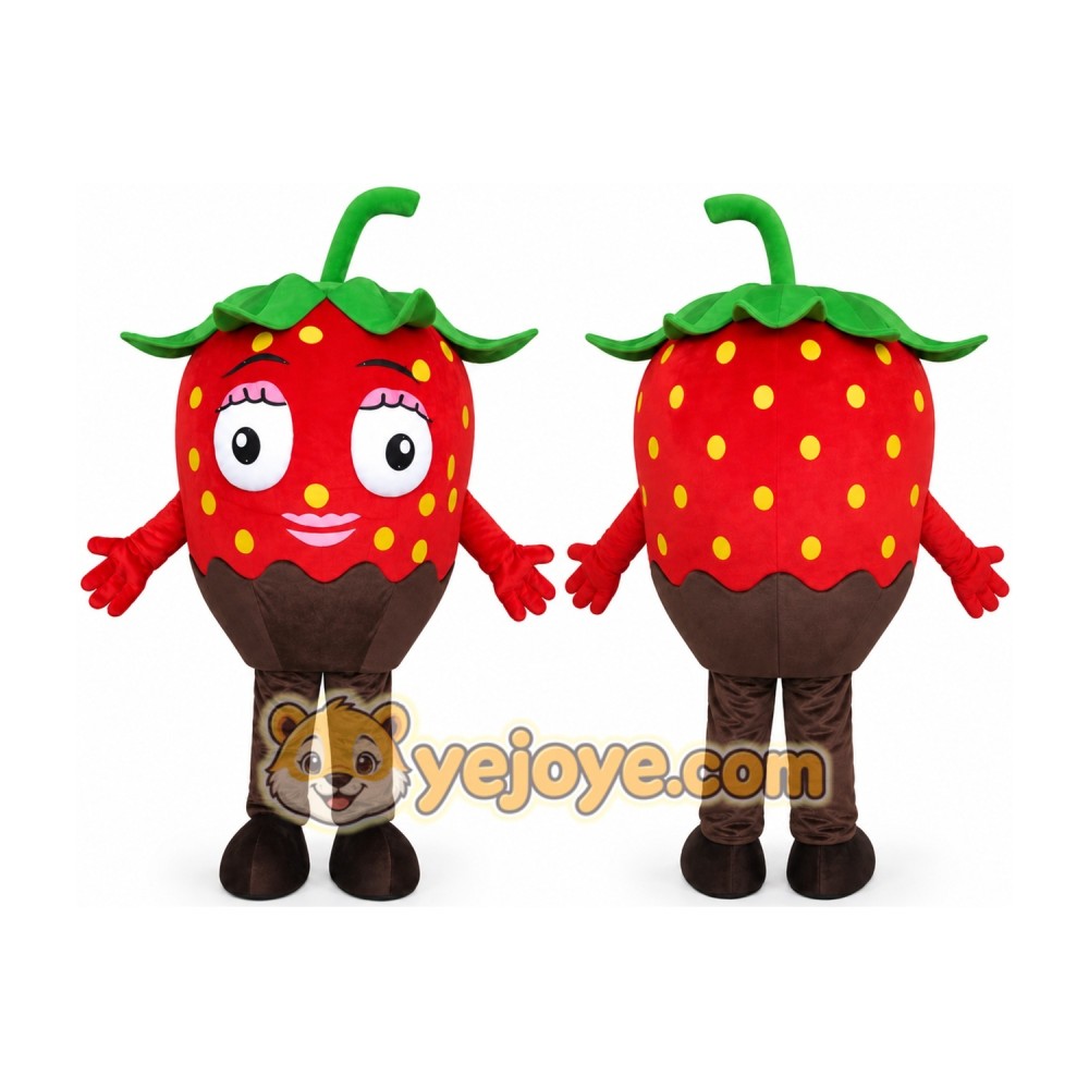 Strawberry Mascot Costume Strawberry Mascot Costume