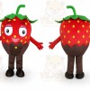 Red Teddy Bear Mascot Costume