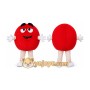 Red Yellow Chocolate M Beans Mascot Costume