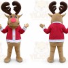 Reindeer Mascot Costume Christmas Reindeer Festival Costume