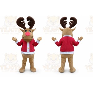 Reindeer Mascot Costume Christmas Reindeer Festival Costume