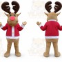 Reindeer Mascot Costume Christmas Reindeer Festival Costume