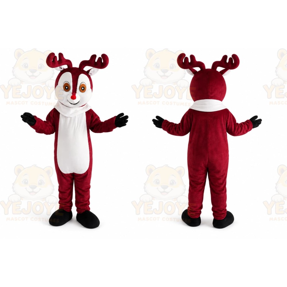 Reindeer Moose Deer Mascot Costume