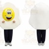 Big Fried Egg Mascot Costume