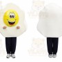 Big Fried Egg Mascot Costume