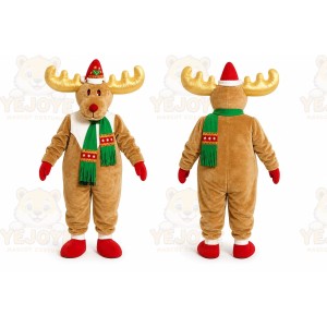 Reindeer Moose Mascot Costumes