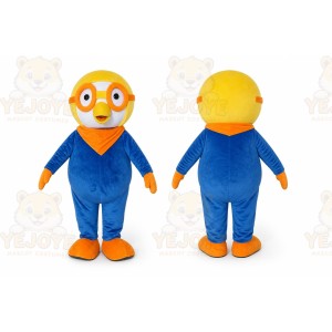 Revised Version Glasess Yellow Bird Adult Animal Mascot Costume