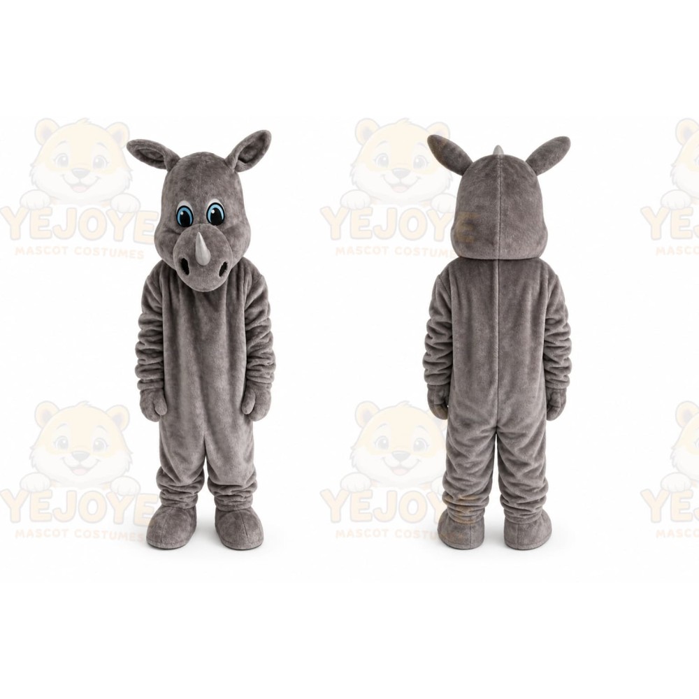Rhino Mascot Costume