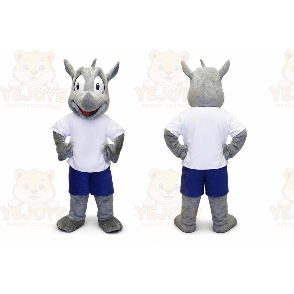 Rhino Mascot Rhinoceros Costume