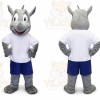 Rhino Mascot Rhinoceros Costume