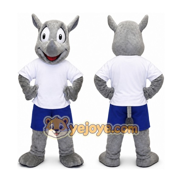 Rhino Mascot Rhinoceros Costume