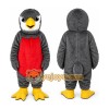 Gray Bird with Red Chest Mascot Costume Gray Bird with Red Chest Mascot Costume