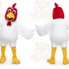 Rooster Animal Mascot Character Cosplay Costume