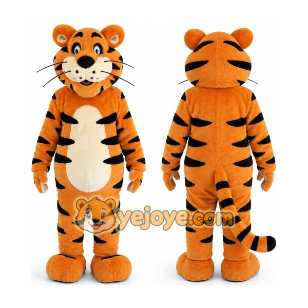 Rory The Tiger Mascot Costume