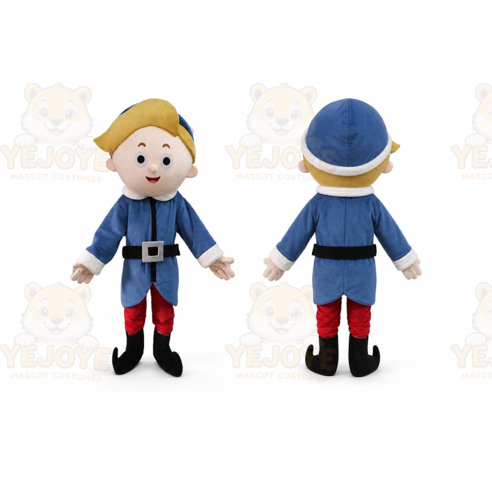 Rudolf Elf Mascot Costume