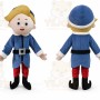 Rudolf Elf Mascot Costume