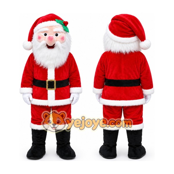 Santa Claus Christmas Tree Mascot Costume