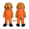 School Brown Dog Mascot Costume School Brown Dog Mascot Costume