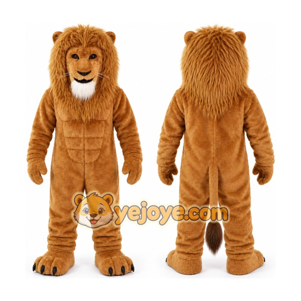 Brown Lion Mascot Costume Brown Lion Mascot Costume