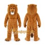 Brown Lion Mascot Costume