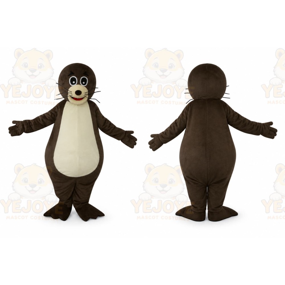 Sea Lions Mascot Costume Cartoon Character Sea Animal