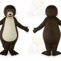 Sea Lions Mascot Costume Cartoon Character Sea Animal