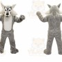 Big Grey Wolf Mascot Costume