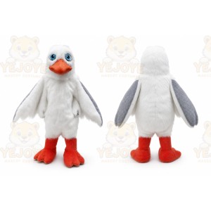 Seagull Mascot Costume Adult Cartoon Character