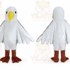 Seagull Mascot Costume Plush White Seagull