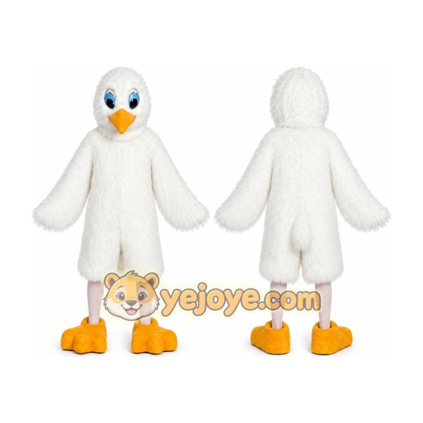 White Bird Mascot Costume