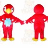 Big Handsome Red Bird Animal Mascot Costume