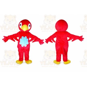 Big Handsome Red Bird Animal Mascot Costume